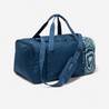 Football Duffle Bag, Lightweight, Multiple Compartment, 55L Capacity - Blue