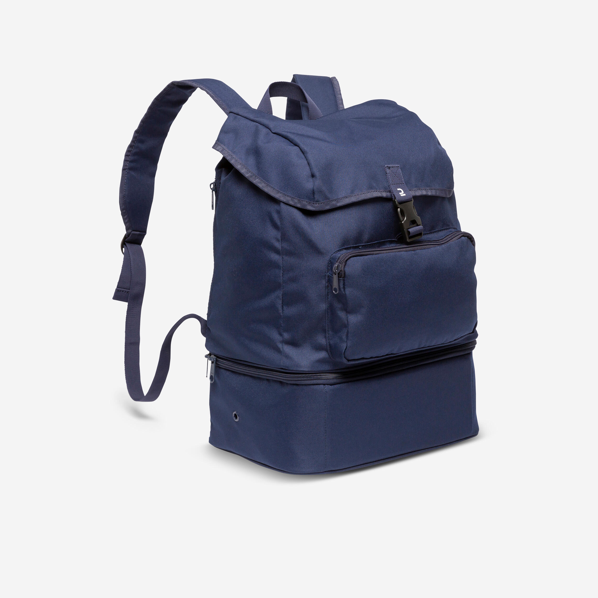 sac à dos hardcase 30 litres bleu marine - kipsta