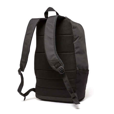 Mochila escolar 24L Kipsta Essential negro