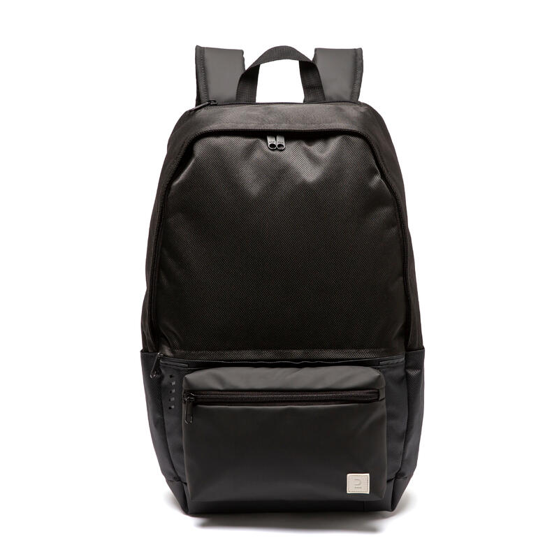Sac à dos avec poche réversible 25L, noir