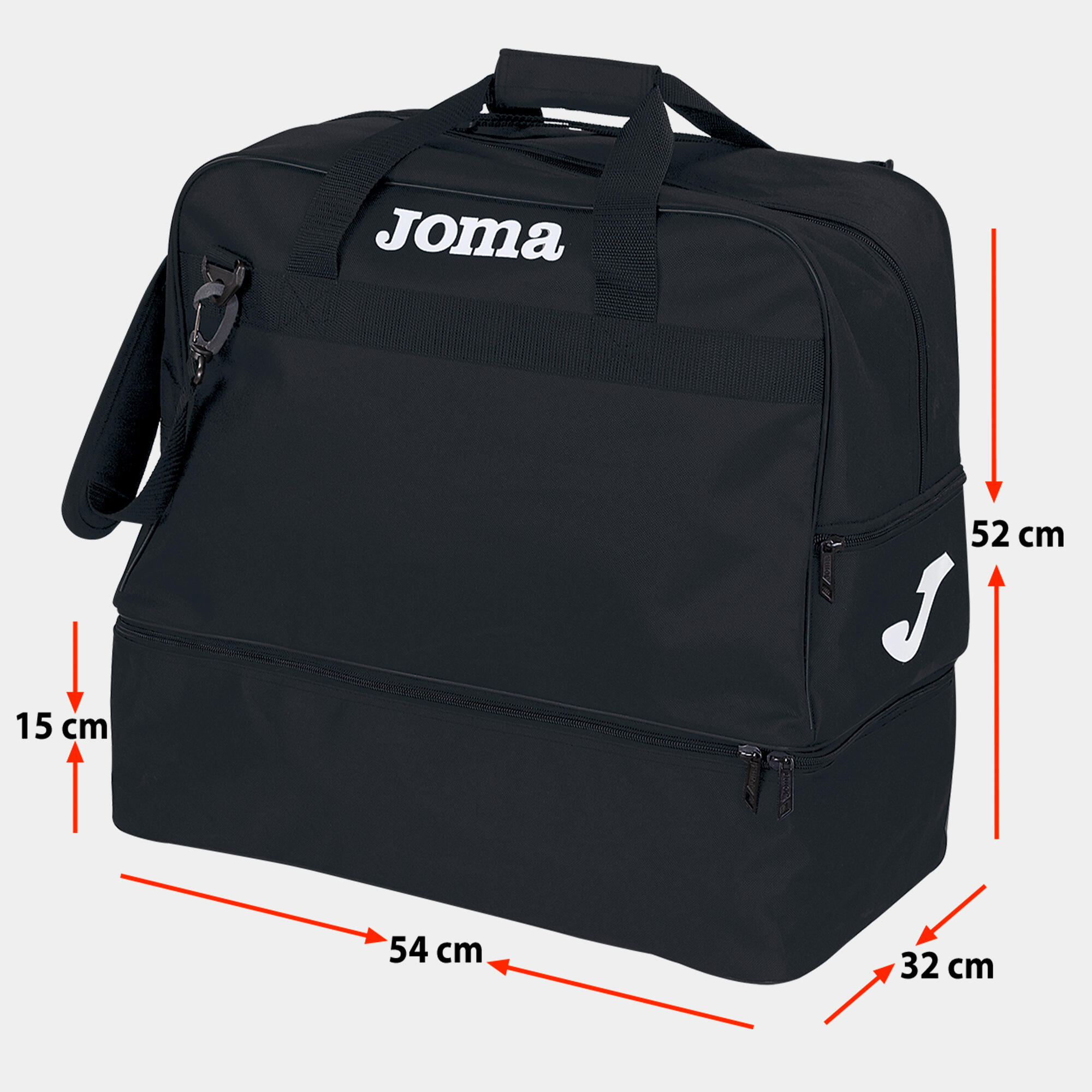 Borsa fondo rigido Joma Nera 2/2