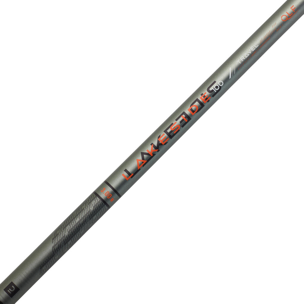 LAKESIDE TELESCOPIC TRAVEL ROD 100 6 M