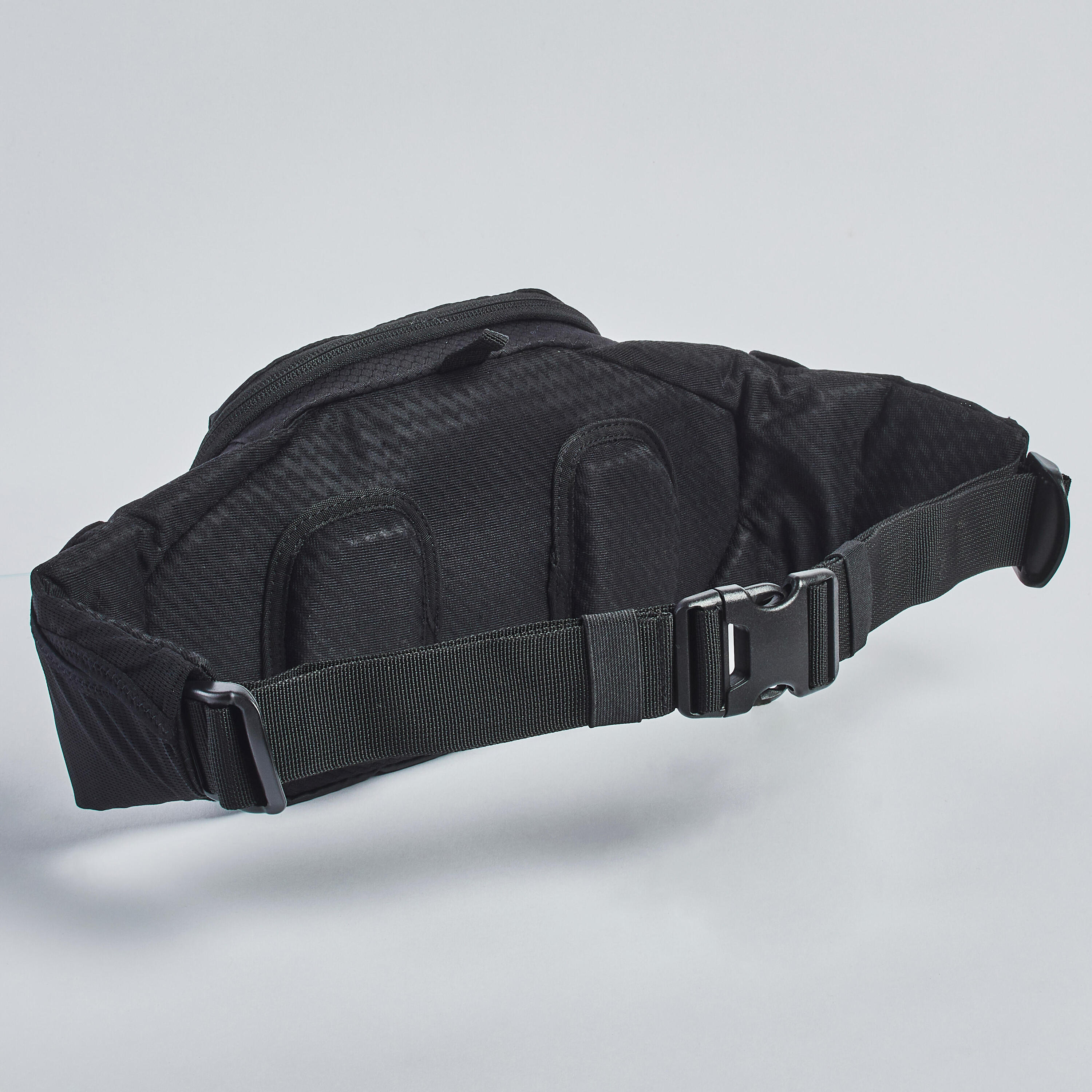 2L / 0.25L Mountain Biking Hydration Waist Pack Feel - Black 2/14