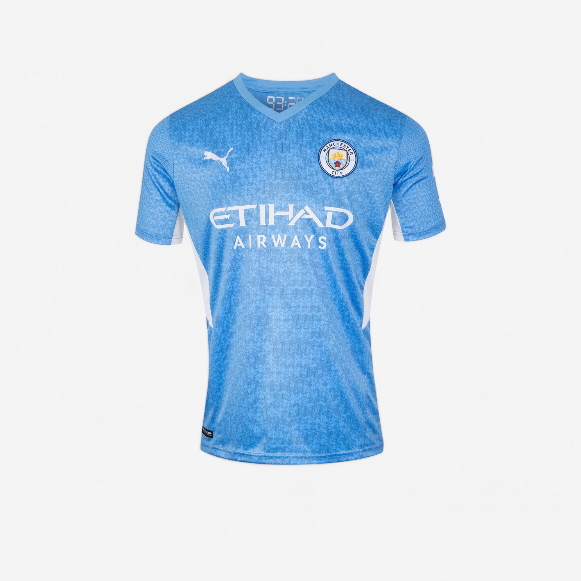Maglia calcio bambino MANCHESTER CITY home PUMA | DECATHLON