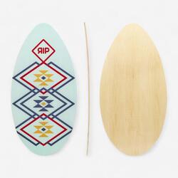 Skimboard voor kinderen hout 35" 89 cm Azteken