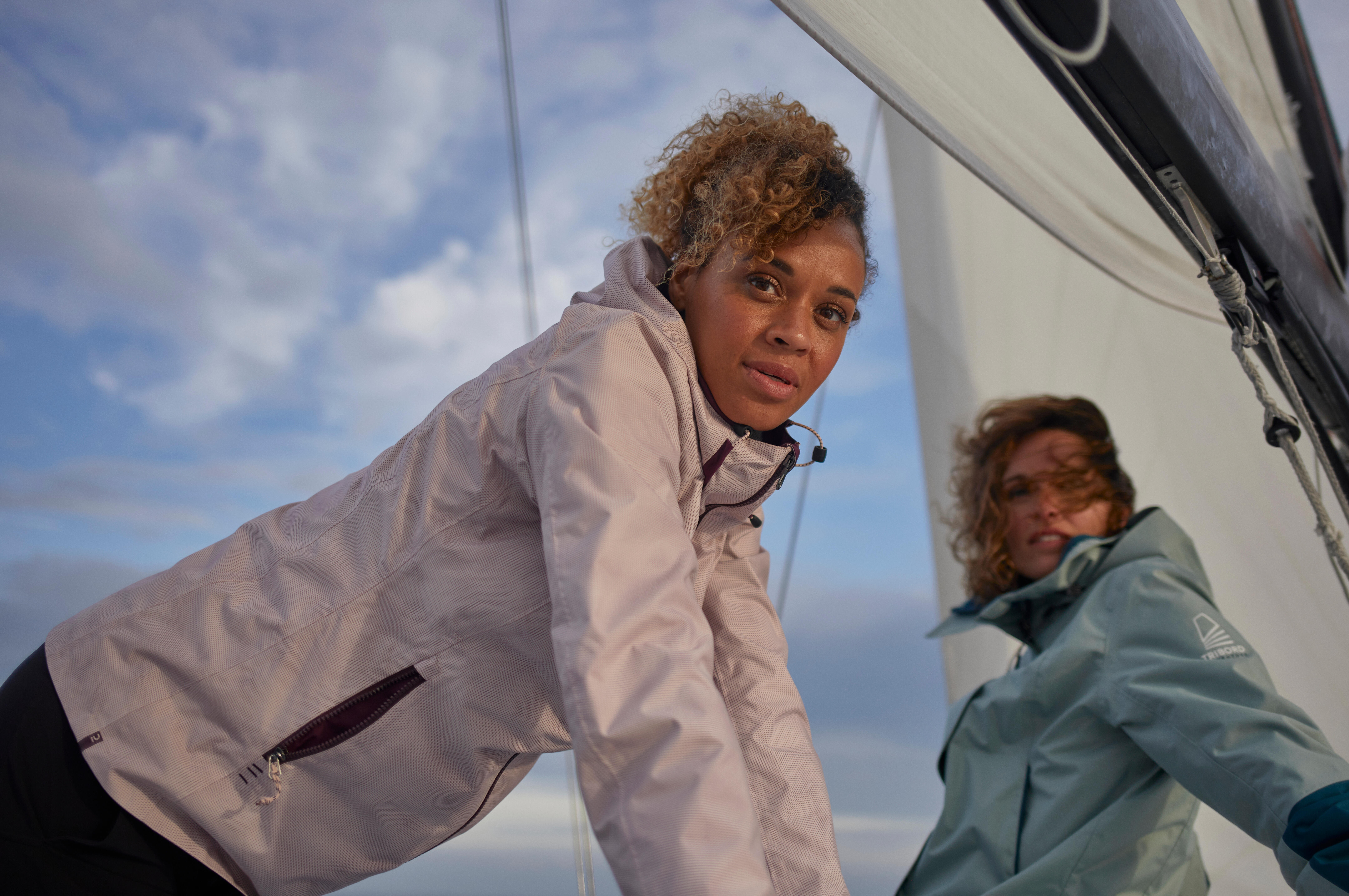 Women’s Waterproof Sailing Jacket - 100 - TRIBORD