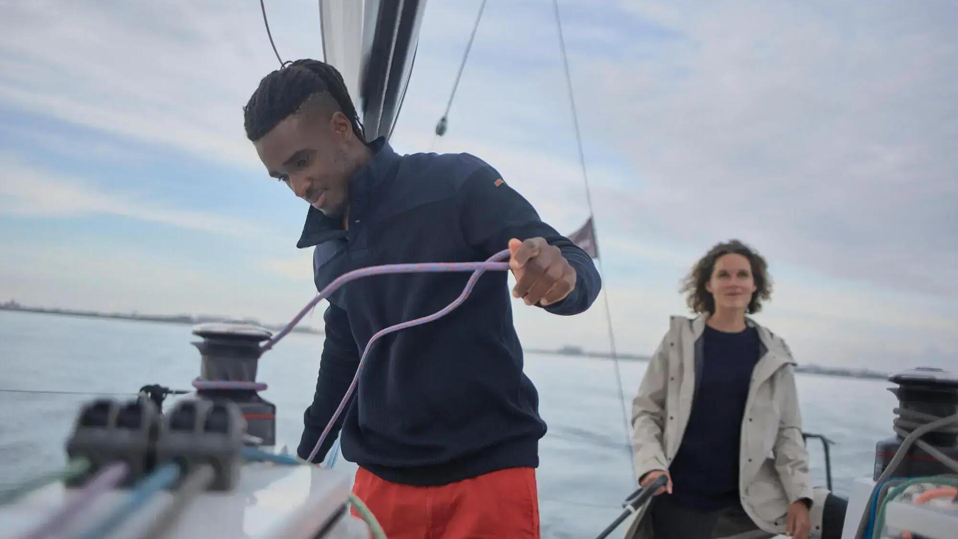 Como escolher a camisola de Vela para o frio?