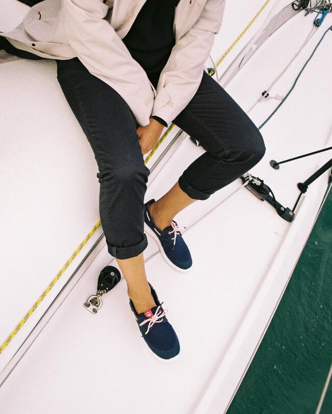 Segelschuhe Turnschuhe Ohne SchnÃ¼rung Damen Leguano Barfußschuhe