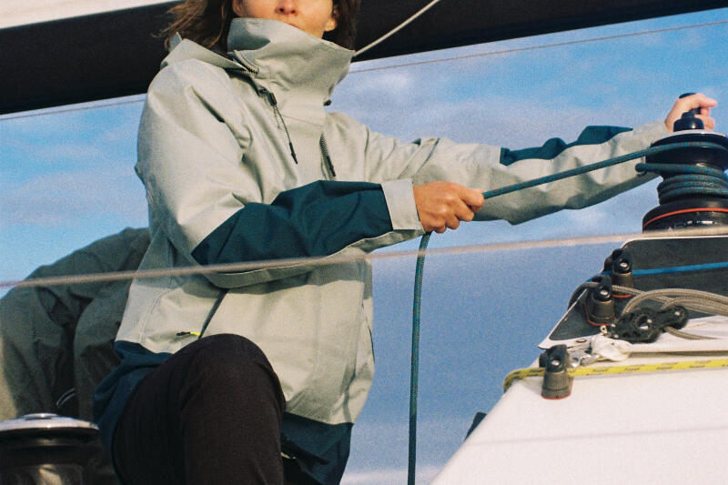 Kurtka żeglarska damska Tribord Sailing 300