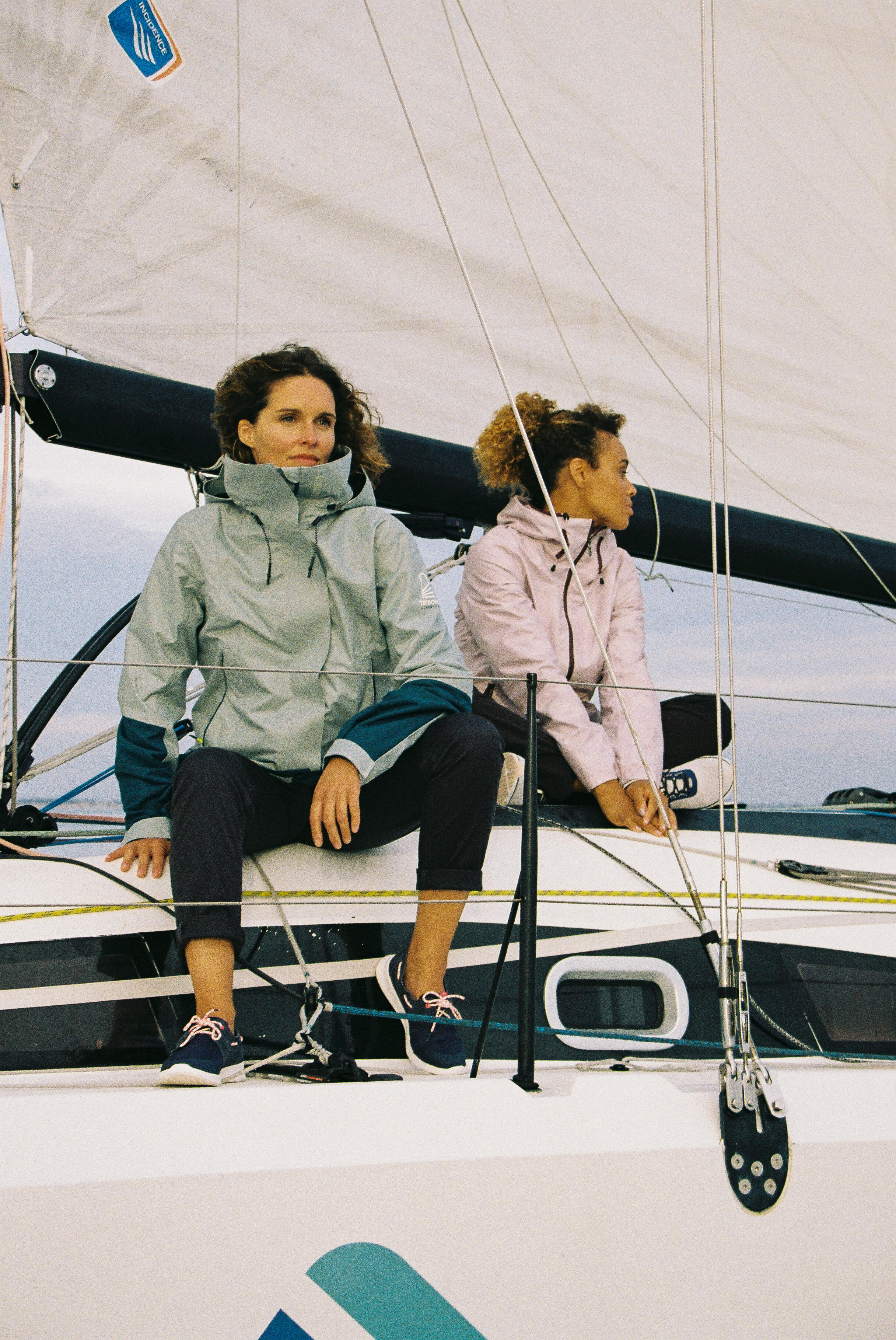 Women’s Sailing Boat Trainers Race 500 - Blue 30/38