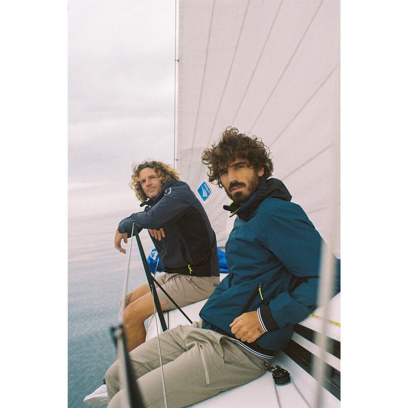 Jachetă impermeabilă navigație Sailing 100 Bleumarin Bărbați 