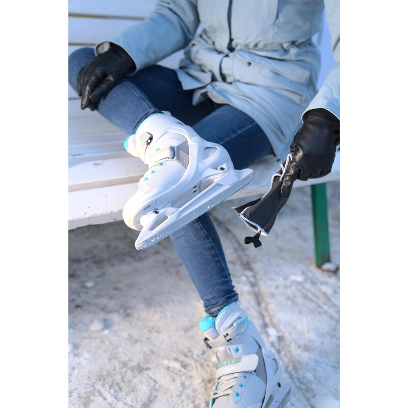 Doekje voor ijzers van schaatsen