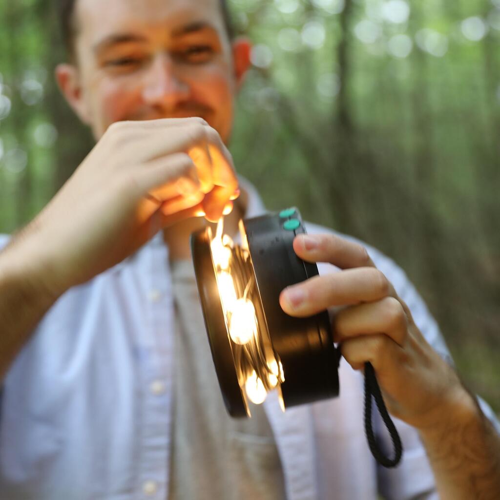 SOLAR CAMPING GARLAND - LUCI - 5.5 METRES LONG