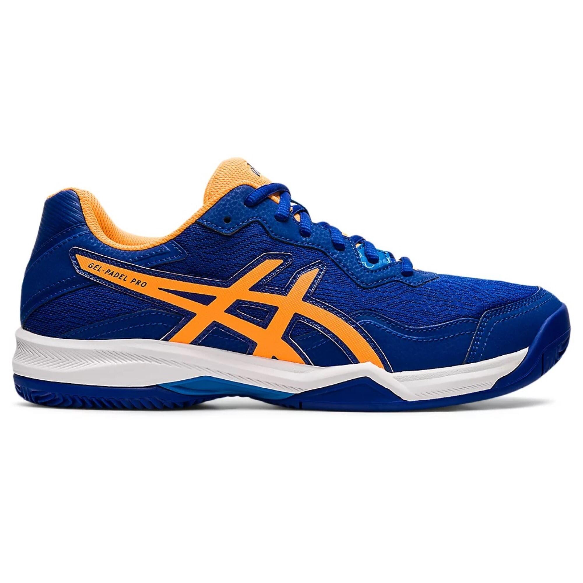 GEL-PADEL PRO 4 Azul Naranja ASICS | Decathlon