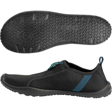 Zapatos de playa para adulto Aquashoes 120 Subea negro