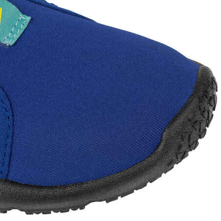 حذاء الرياضات المائية المطاطي للأطفال - حذاء الرياضات المائية 120 أزرق