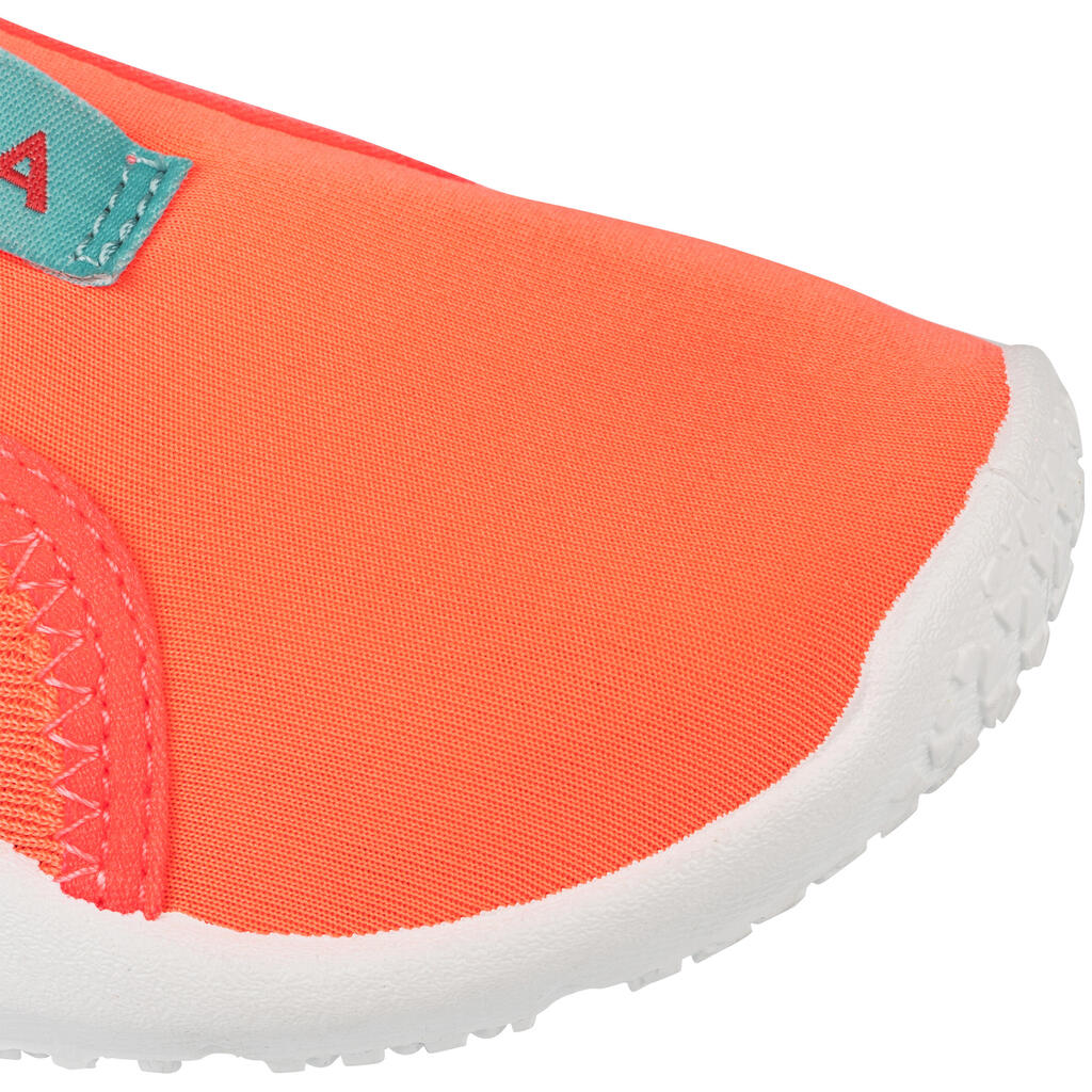 Chaussures aquatiques élastiques Enfant - Aquashoes 120 Lagune