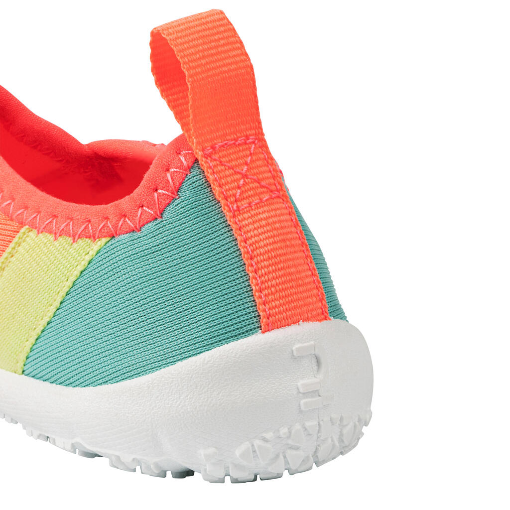 Chaussures aquatiques élastiques Enfant - Aquashoes 120 Sirène