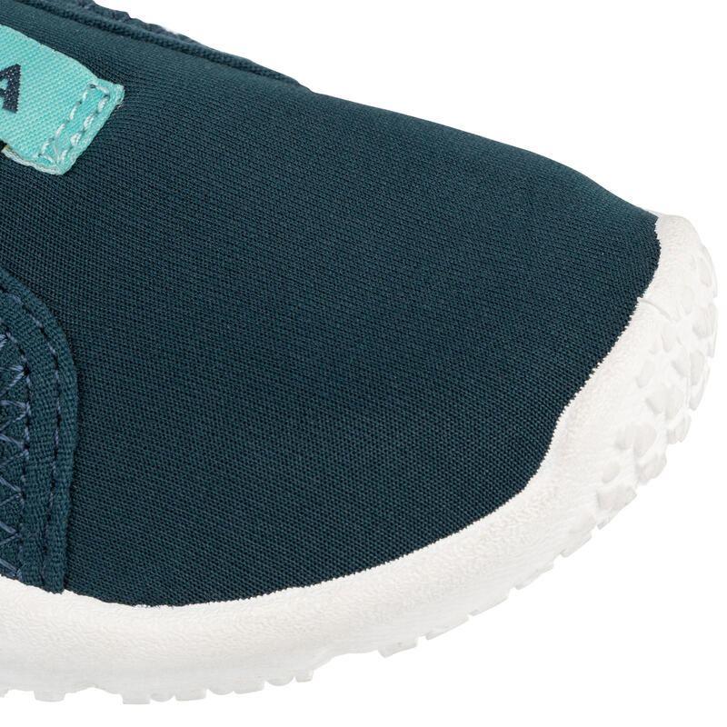 Chaussures aquatiques élastiques Enfant - Aquashoes 120 Lagune