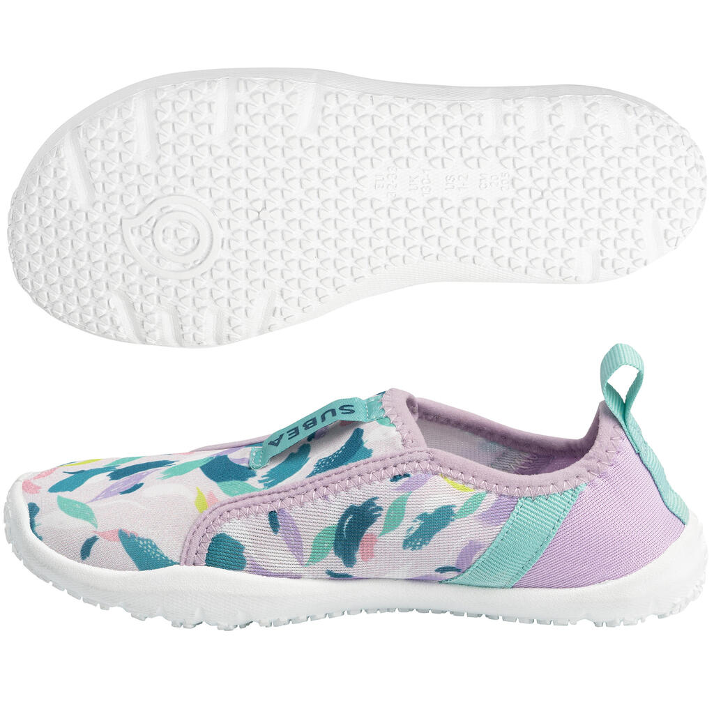 Chaussures aquatiques élastiques Enfant - Aquashoes 120 Sirène