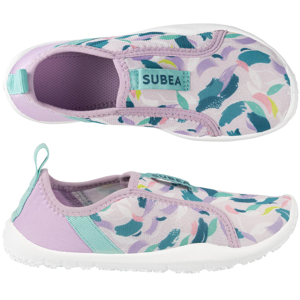 Chaussures aquatiques élastiques Enfant - Aquashoes 120 Sirène