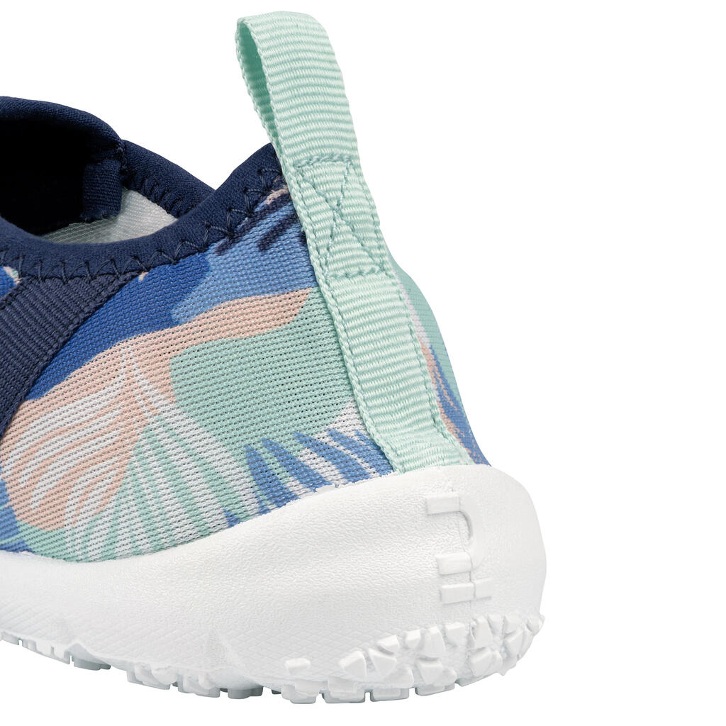 Chaussures aquatiques élastiques Adulte - aquashoes 120 awake Leaf orange