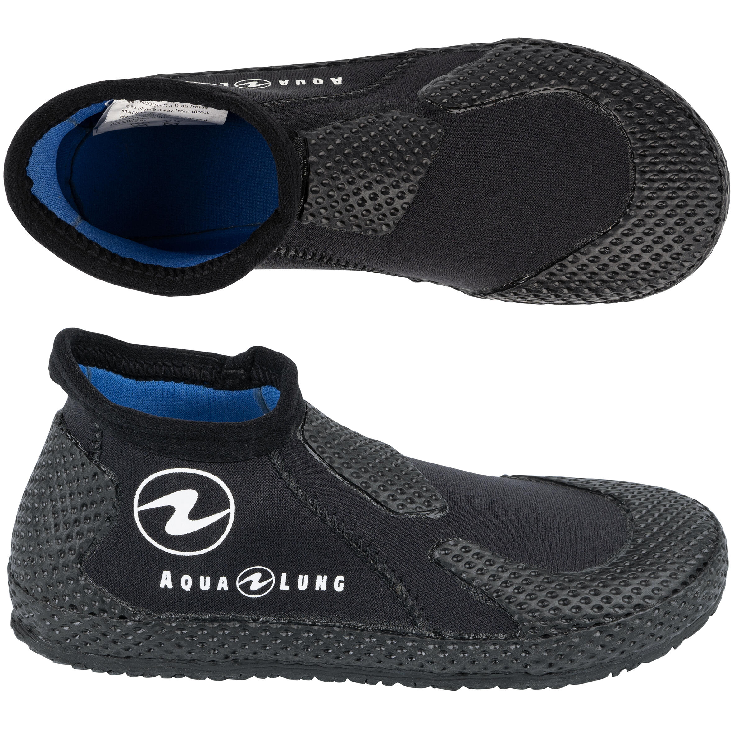 Scuba Diving Low Boots SUPER LOW 3mm - Black 2/5