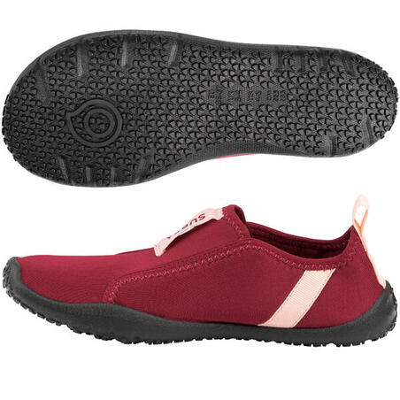Zapatos Acuáticos Elásticos Aquashoes 120 Adulto Rojo 