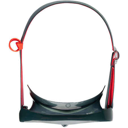 Adult Tempered Glass Snorkelling  Mask SNK 520 storm grey