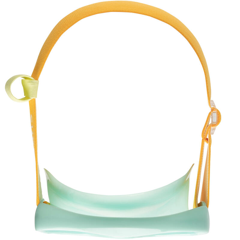 Maschera snorkeling bambino 100 COMFORT verde