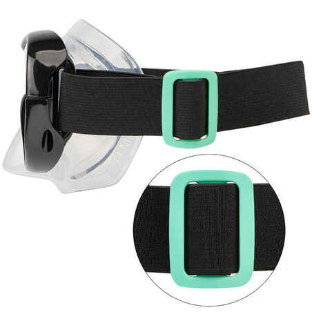 Adult Snorkel Set With Mask & Fins - 100 Series