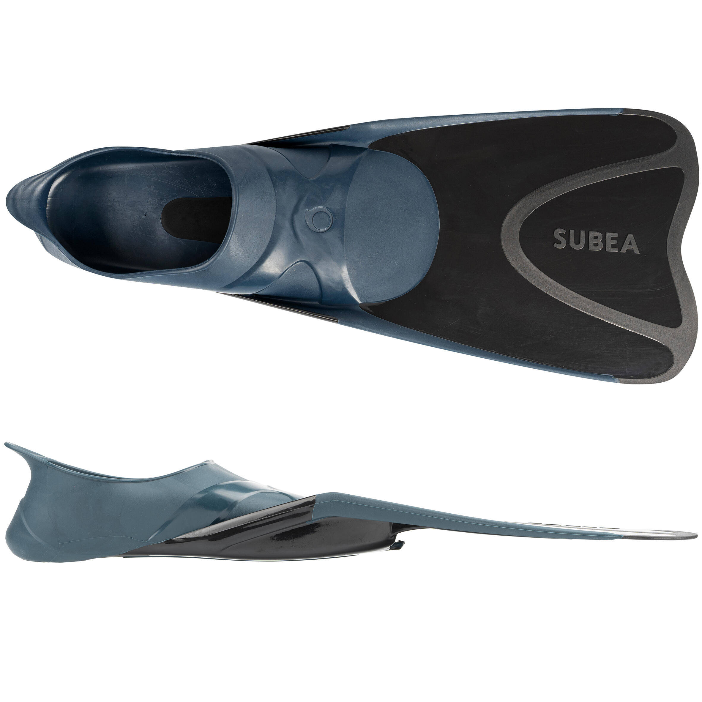 Diving and snorkelling fins, FF 100 short black -  3