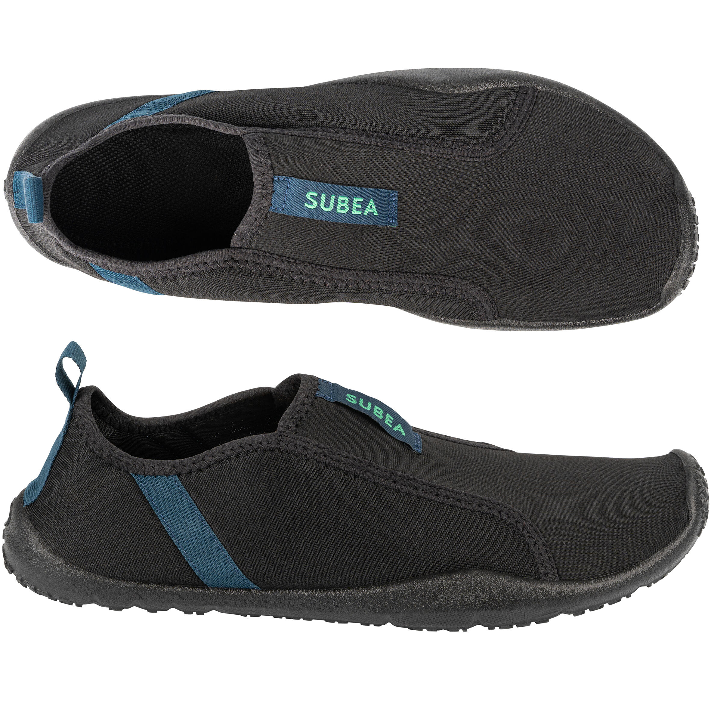  SIMARI Water Shoes for Men Women Aqua Socks Adult Unisex  Sports Barefoot Slip-on Indoor Outdoor Activities SWS001 Circular Black