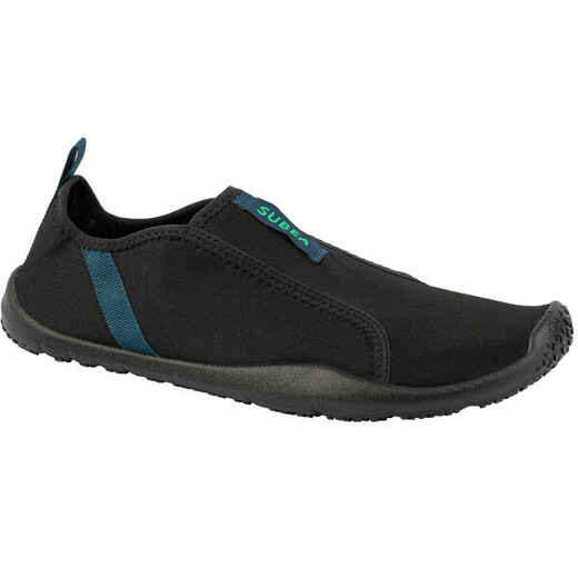 
      Adult Elasticated Water Shoes Aquashoes 120 - Black
  