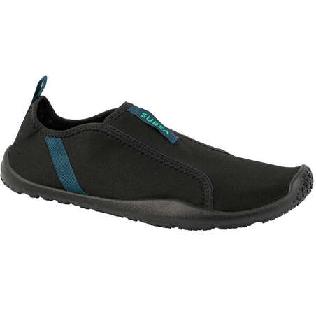 Chaussures aquatiques élastiques Adulte - Aquashoes 120 Noir