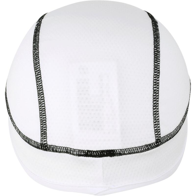 Gorro Casco Ciclismo 500 Aquafreeze Blanco