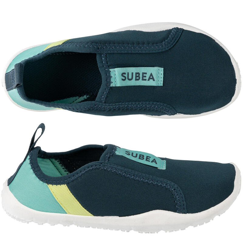 Calçado Aquático Elástico de Snorkeling Aquashoes 120 Criança Laguna