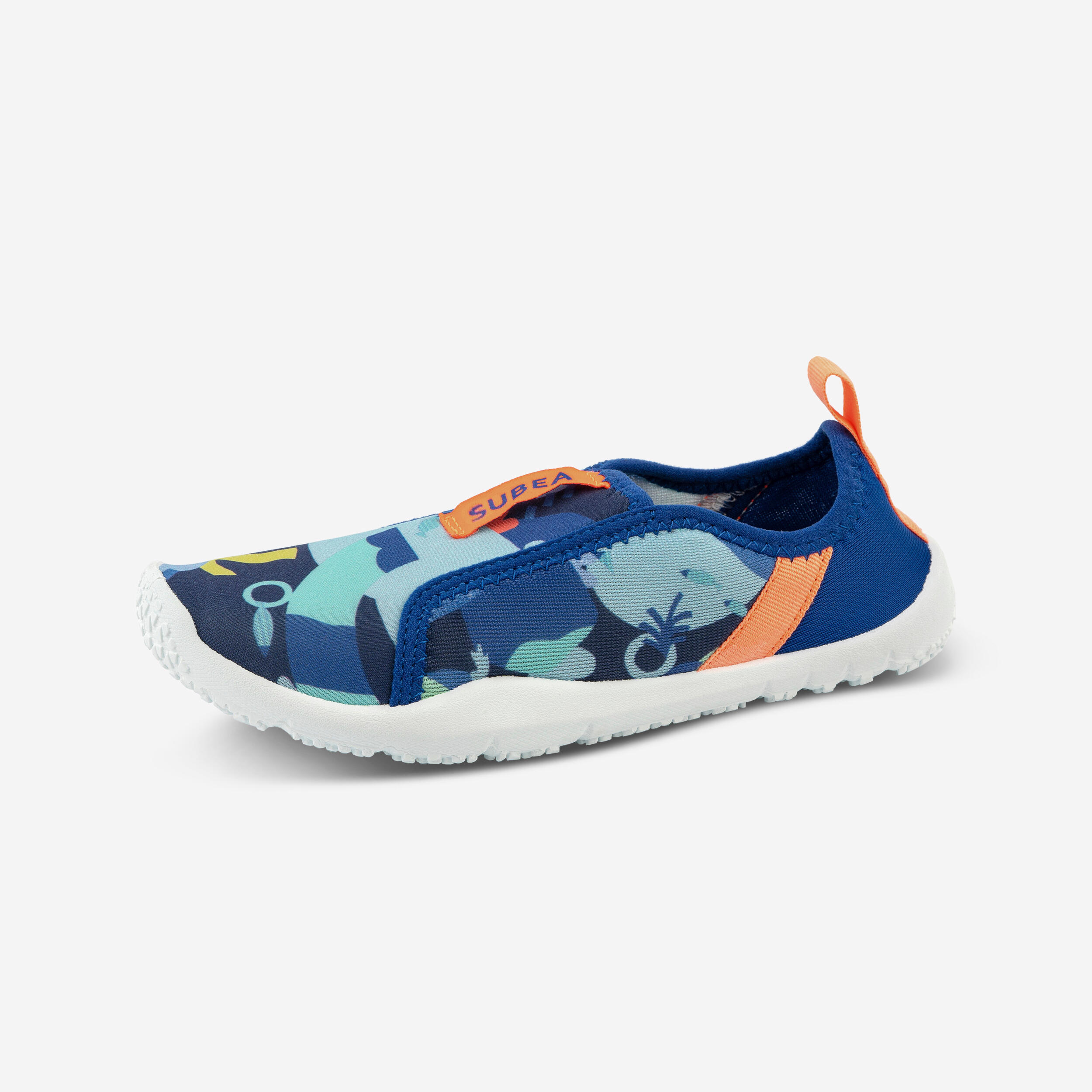 chaussures aquatiques élastiques enfant - aquashoes 120 beach party - subea