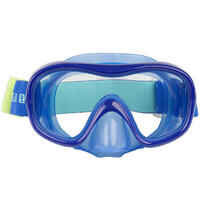 Diving mask - 100 Comfort Blue