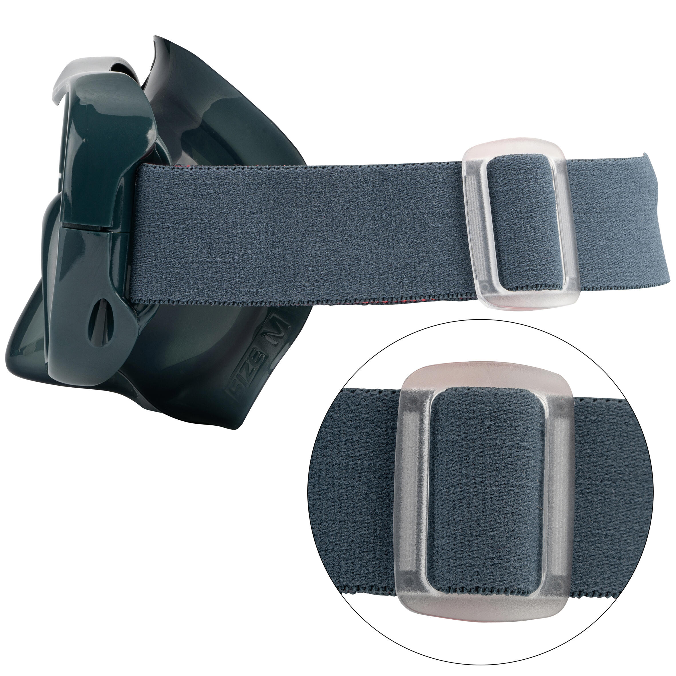 Snorkel Mask - 100 Grey - SUBEA