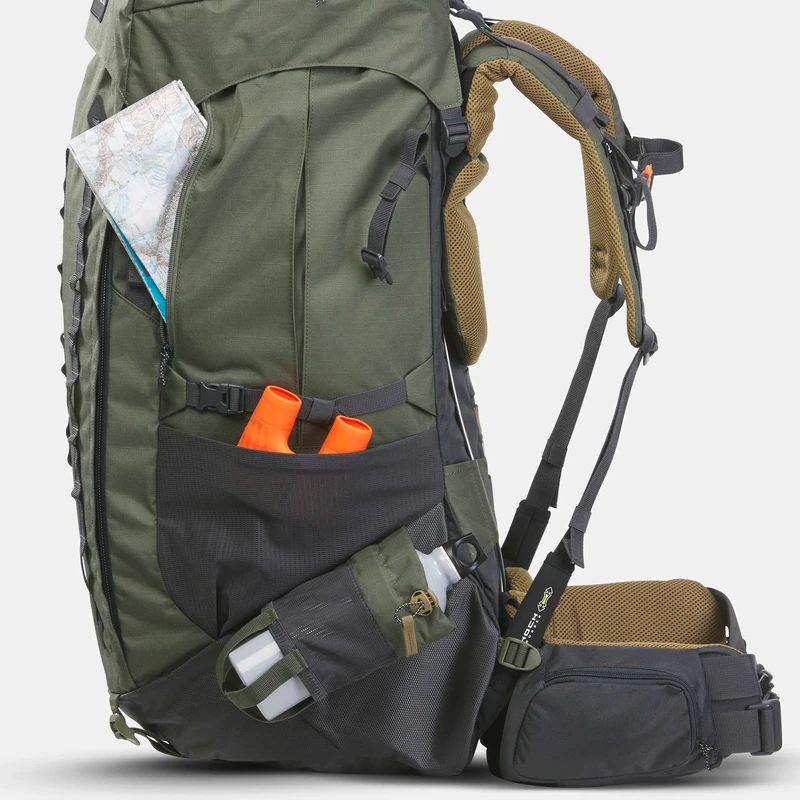 Рюкзак туристический 100 л мужской хаки MT900 SYMBIUM Forclaz