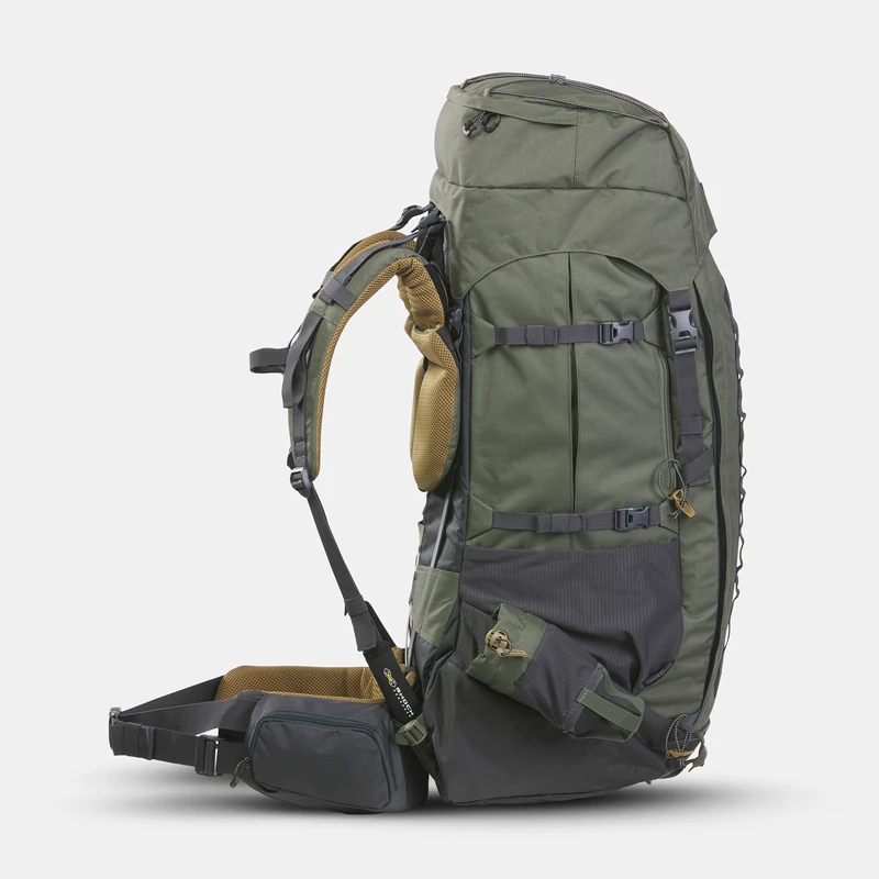 Рюкзак туристический 100 л мужской хаки MT900 SYMBIUM Forclaz