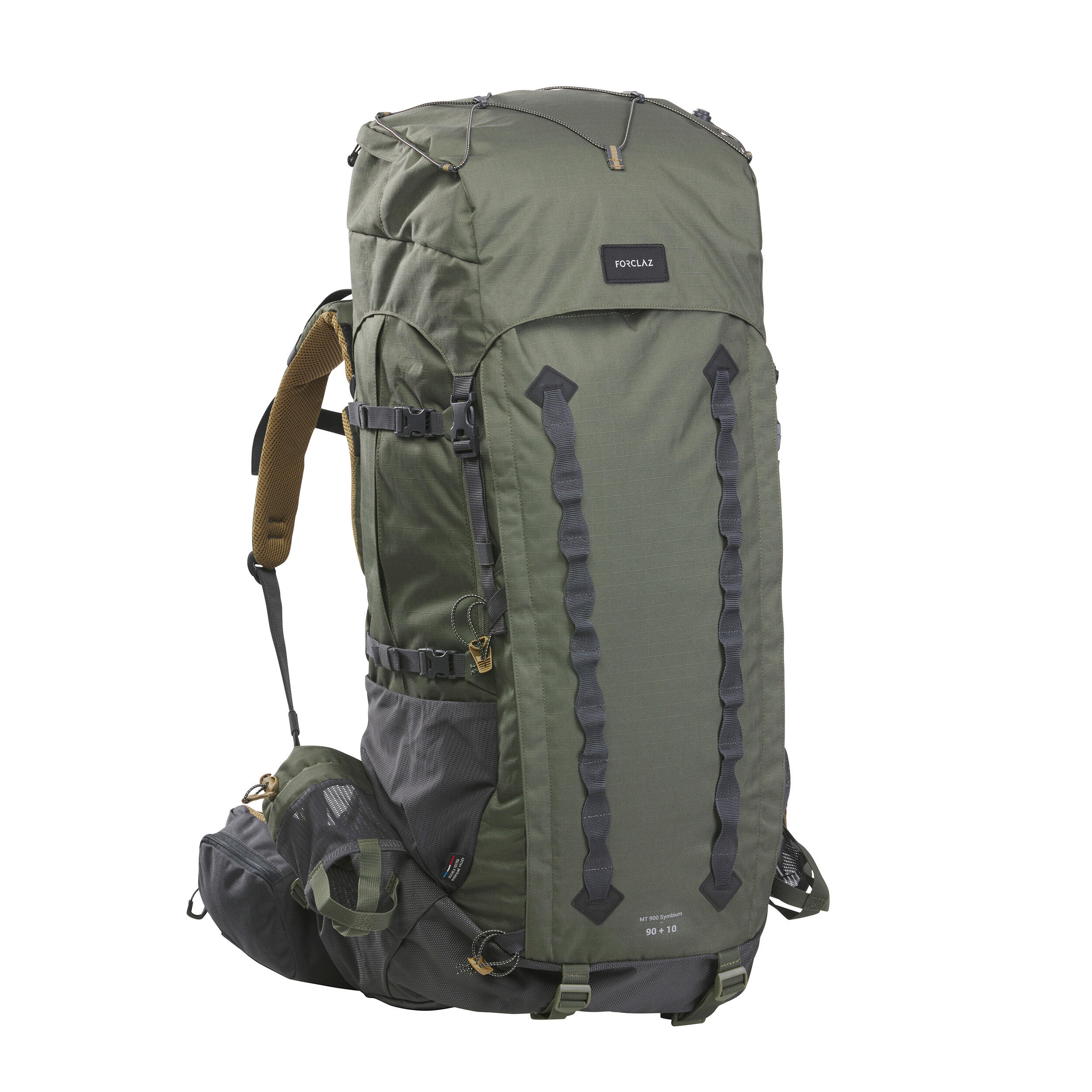 Rucsac Trekking La Munte Mt900 Symbium 90+10l Kaki Barbati