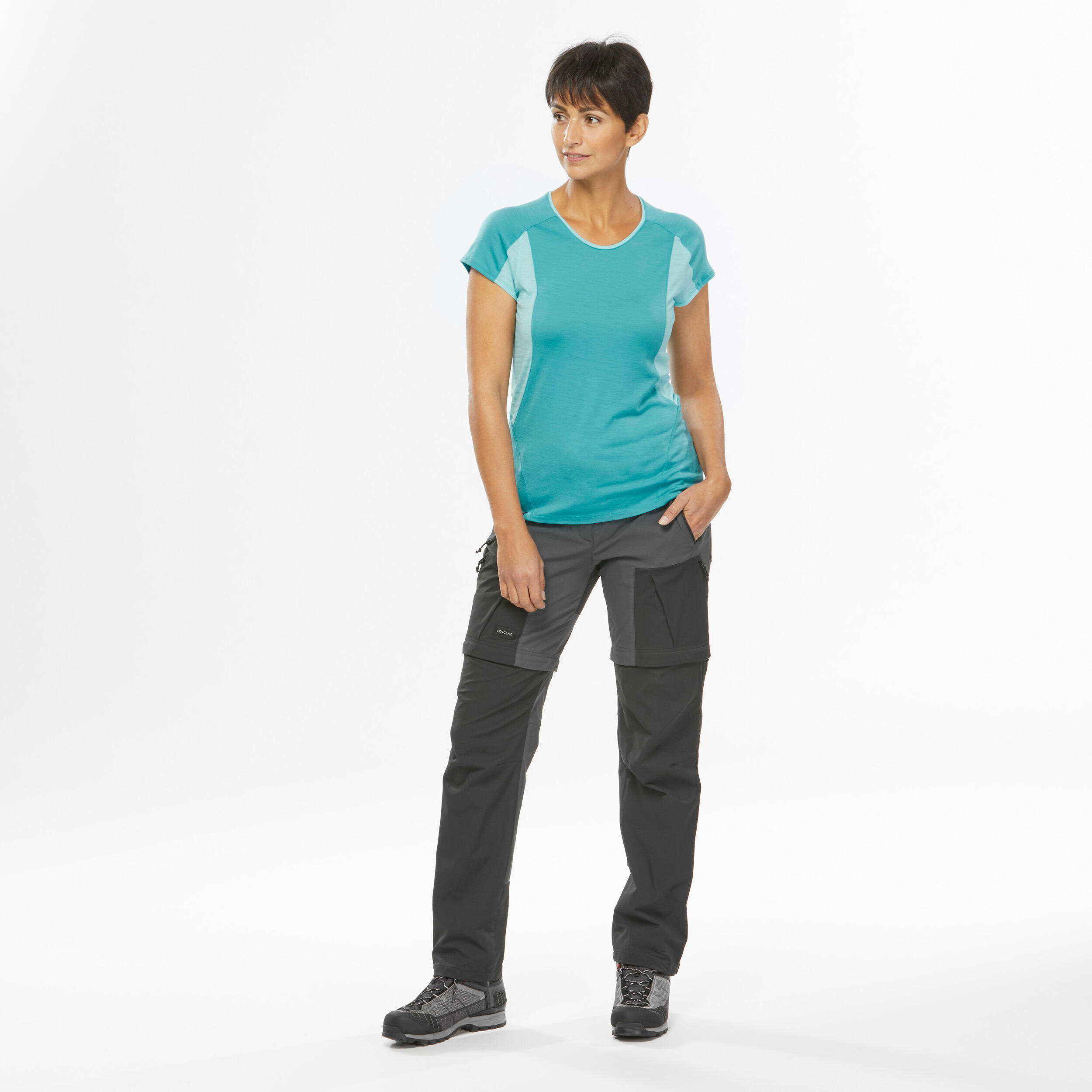 zip off trousers decathlon