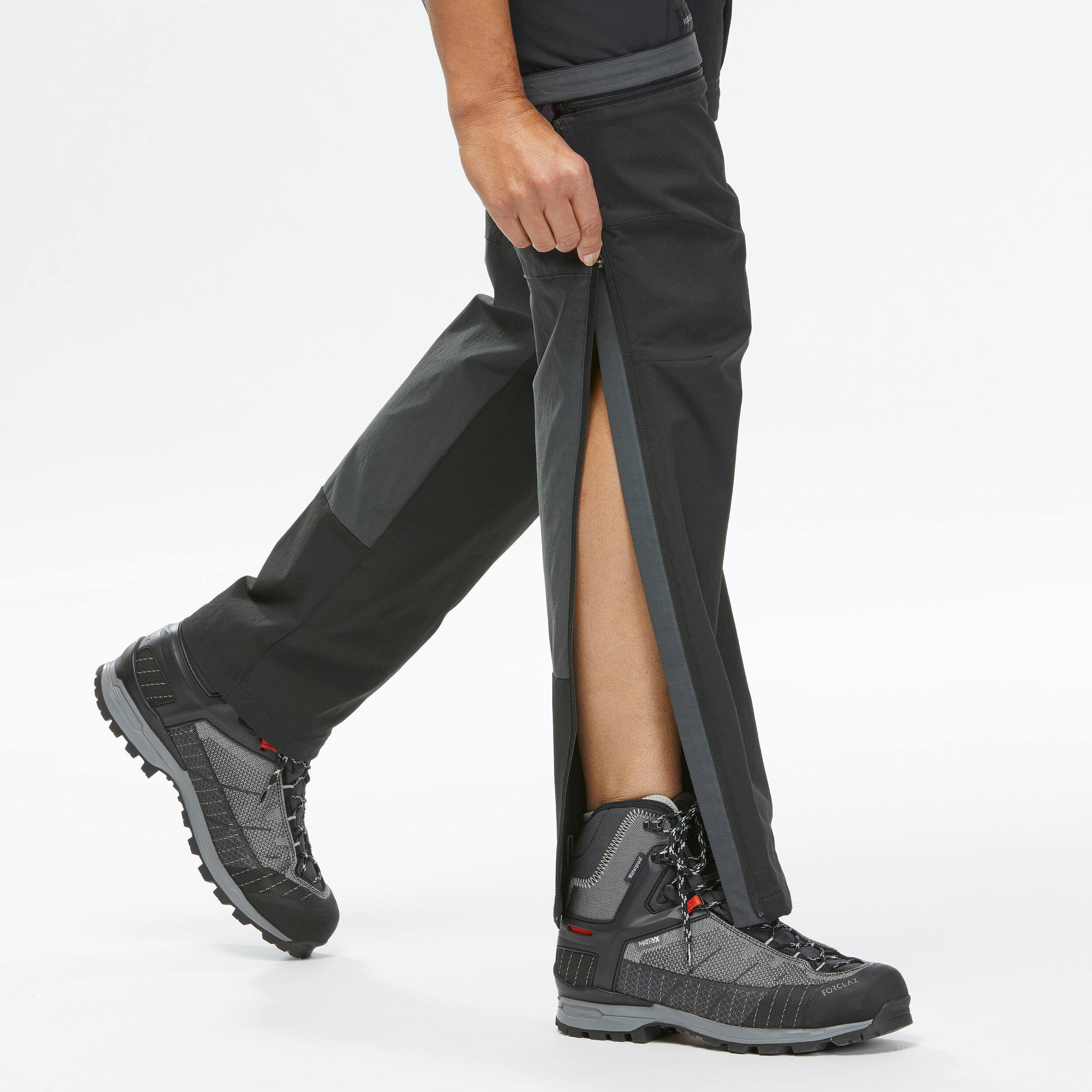 zip off trousers decathlon