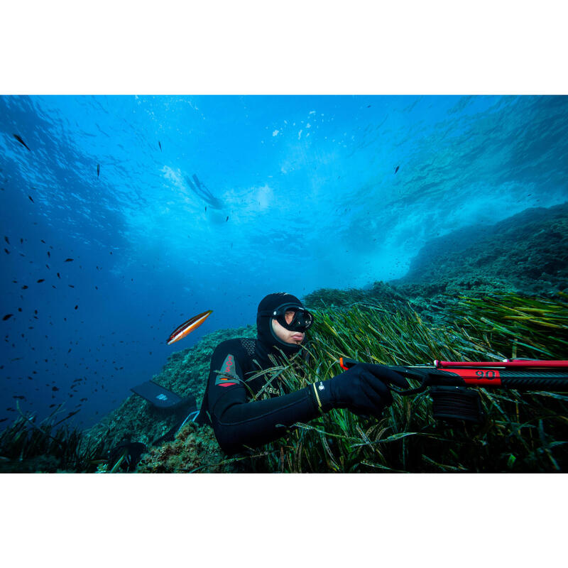 Mască 900 apnee și activități sportive submarine Volum mic Negru
