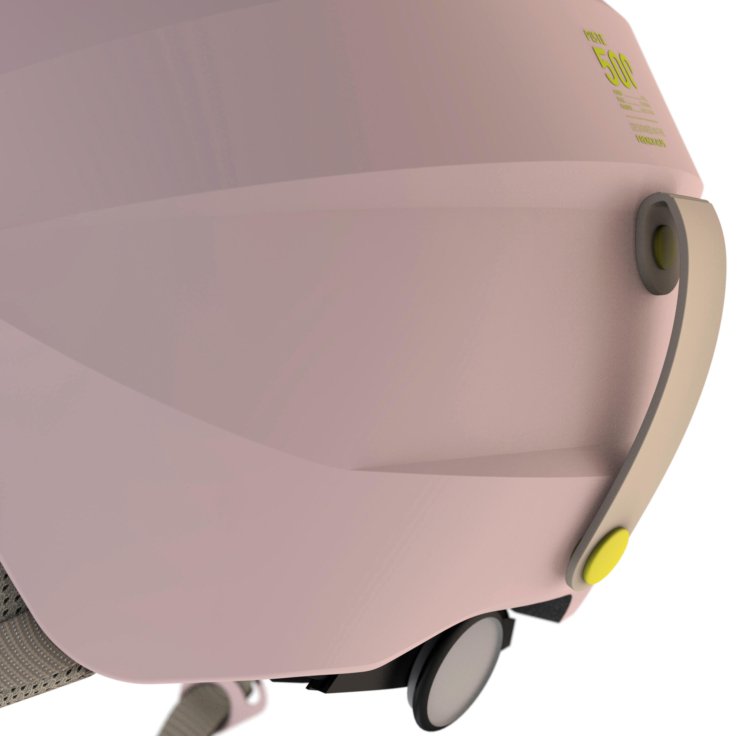 Adult ski helmet, PST 500 - Pink 8/11
