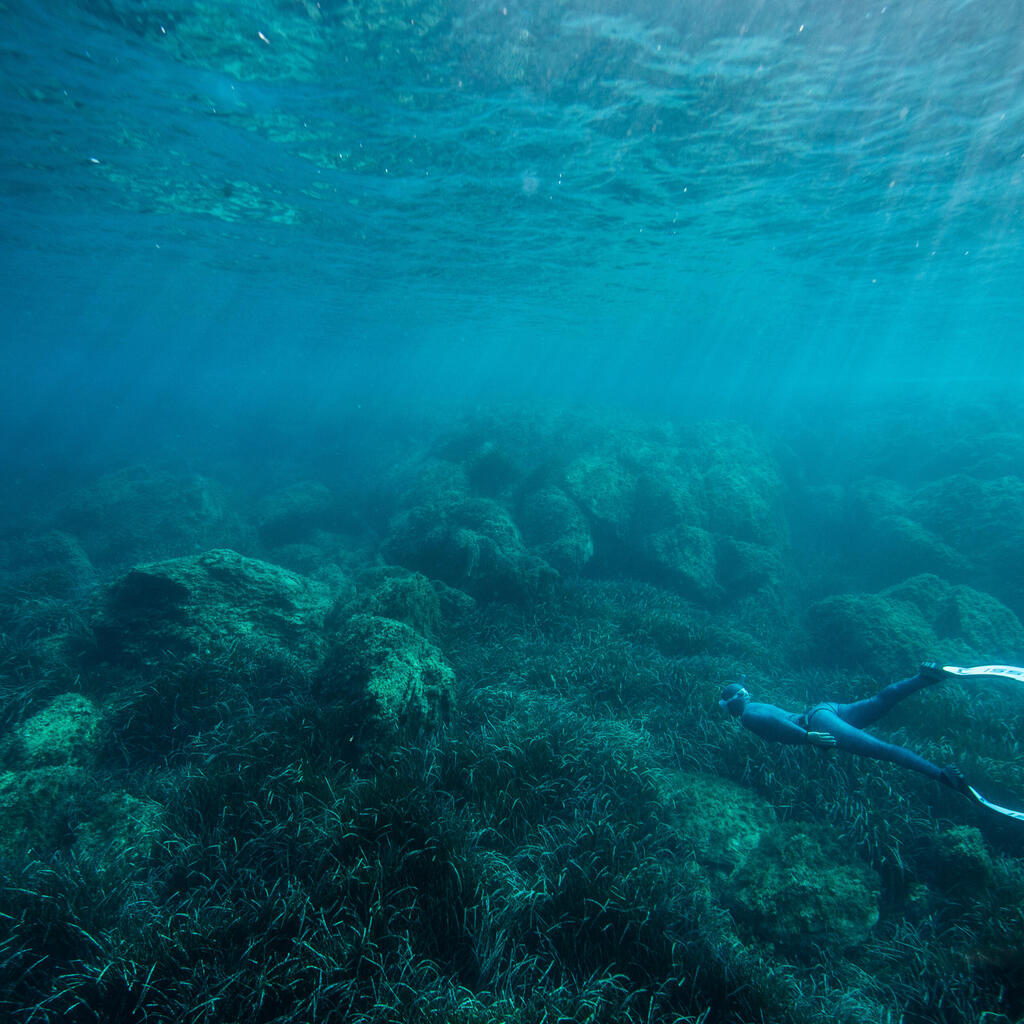 Freediving white fins CRESSI GARA Modular IMPULSE