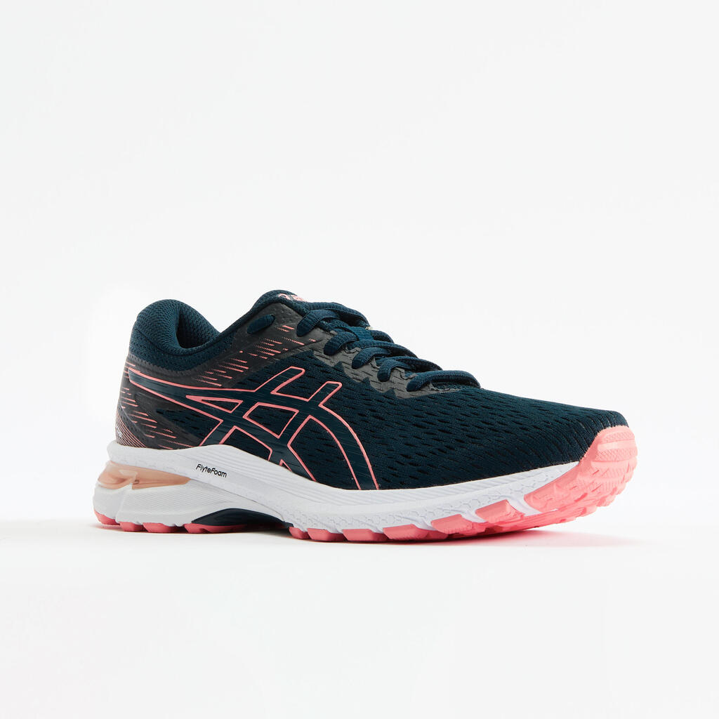 ASICS GEL GLYDE 3 RUNNING SHOES FOR WOMEN - BLACK PINK