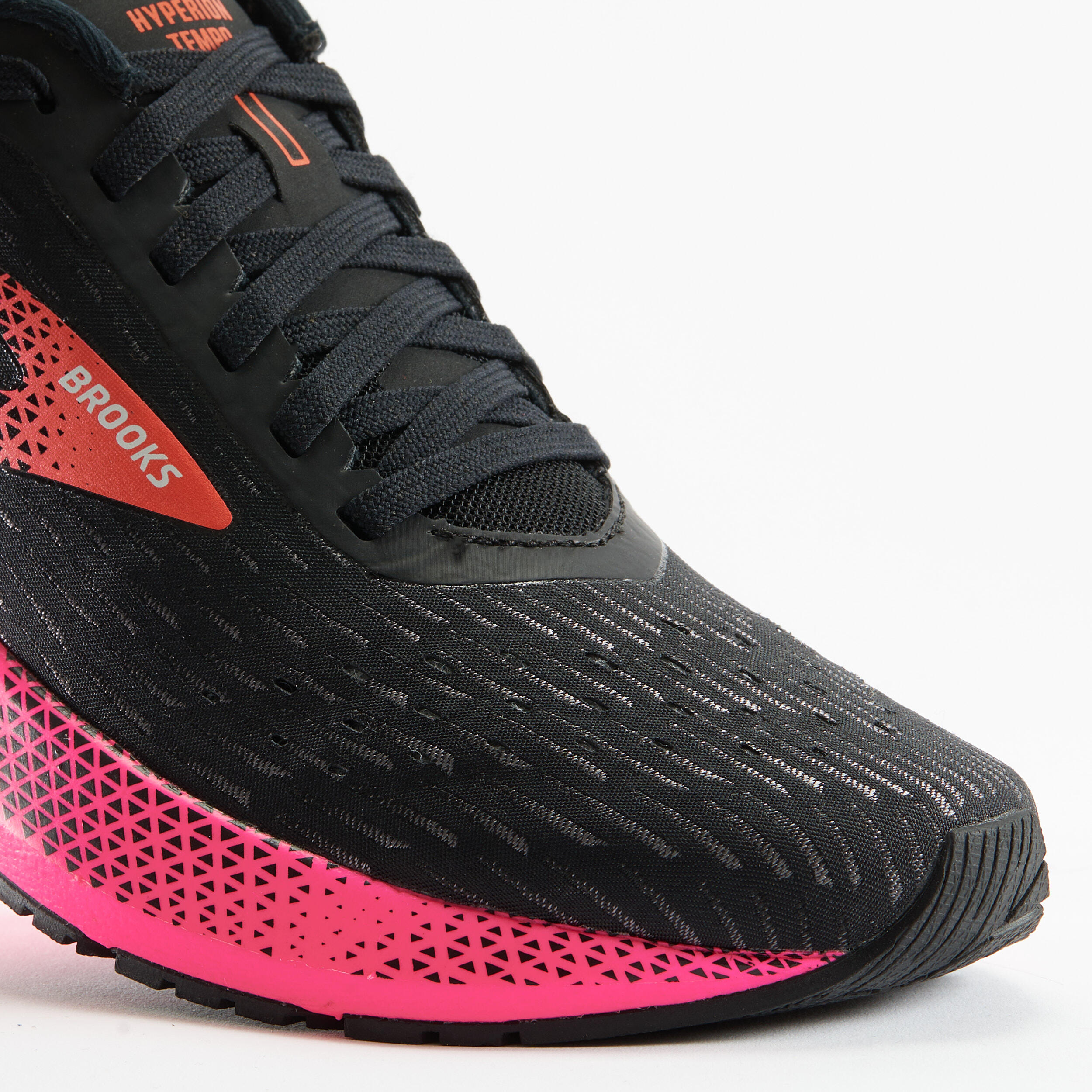 Women's Running Shoes Brooks Hyperion Tempo - black pink 5/7